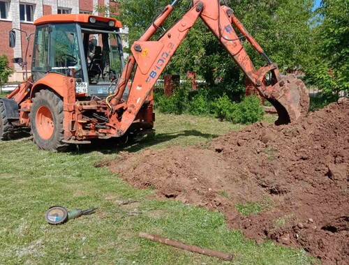 Ремонт наружнего водопровода